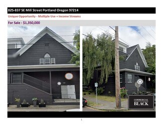 Plus de détails pour 825-837 SE Mill St, Portland, OR - Spécialisé à vendre