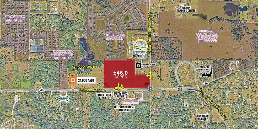 NWC of SR-46 & Round Lake Road, Mount Dora, FL à louer - Photo de l’immeuble – Image 1 sur 1