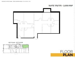 6043 Hudson Rd, Woodbury, MN à louer Plan d’étage– Image 1 sur 1