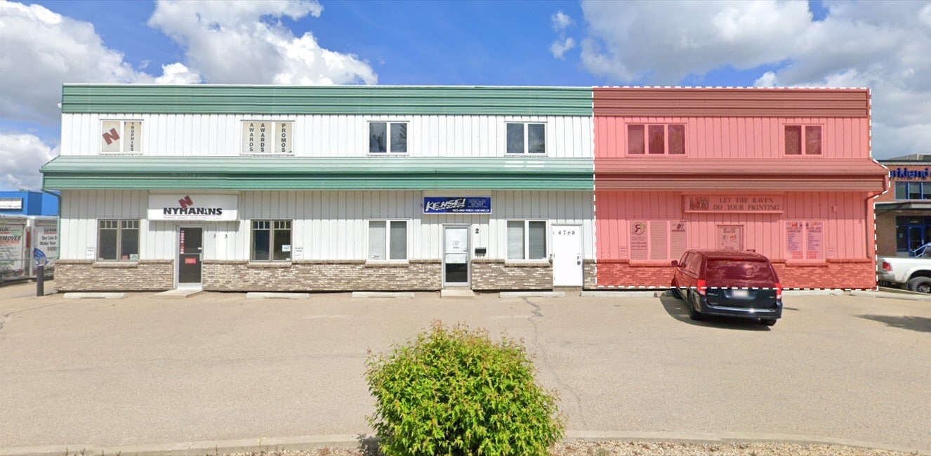 4768 Riverside Dr, Red Deer, AB à louer Photo de l’immeuble– Image 1 sur 5