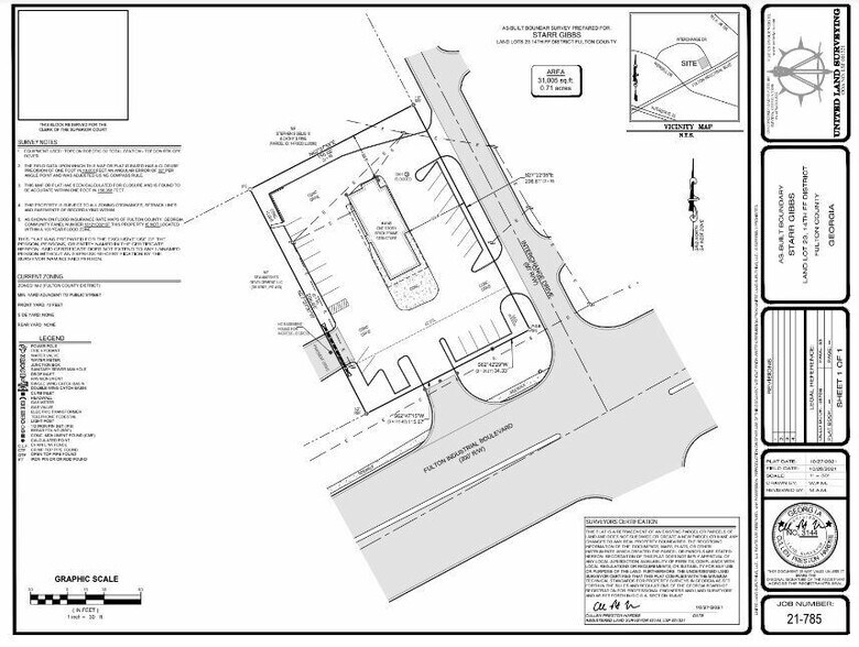 4145 Fulton Industrial Blvd, Atlanta, GA à louer - Plan de site – Image 2 sur 14