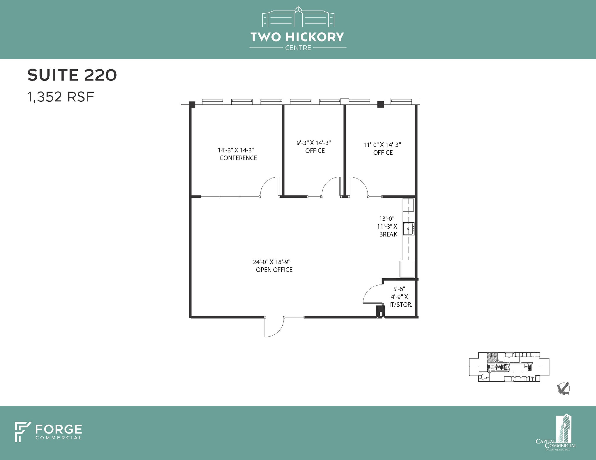 1750 Valley View Ln, Farmers Branch, TX à louer Plan d’étage– Image 1 sur 4