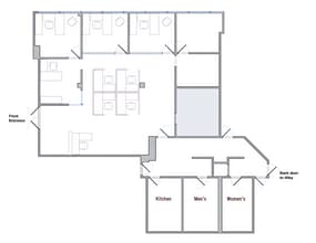 11969 Ventura Blvd, Studio City, CA à louer Plan d’étage– Image 1 sur 1