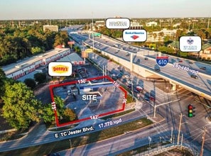 2218 North Loop W, Houston, TX - VUE AÉRIENNE  vue de carte