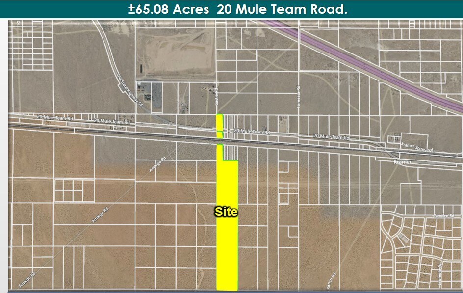 20 Mule Team Rd, Boron, CA à vendre Photo principale– Image 1 sur 3