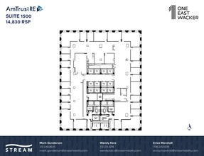 1 E Wacker Dr, Chicago, IL à louer Plan d’étage– Image 1 sur 1