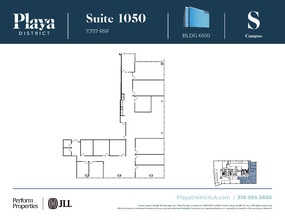 6100 Center Dr, Los Angeles, CA à louer Plan d’étage– Image 1 sur 1