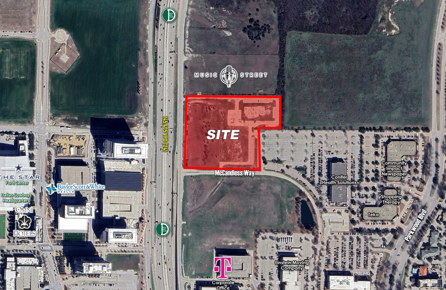 N Dallas Pky, Frisco, TX à vendre Photo principale– Image 1 sur 3