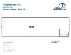 2020 W Pensacola St, Tallahassee, FL à louer Photo intérieure– Image 2 sur 2
