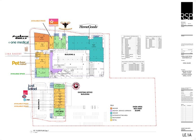 8700 NW 36th St, Miami, FL à louer - Plan de site – Image 2 sur 18