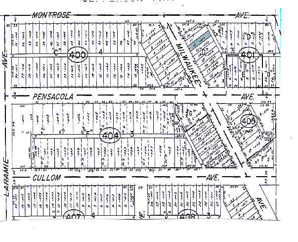 4339-4357 N Milwaukee Ave, Chicago, IL à louer - Plan cadastral – Image 2 sur 6