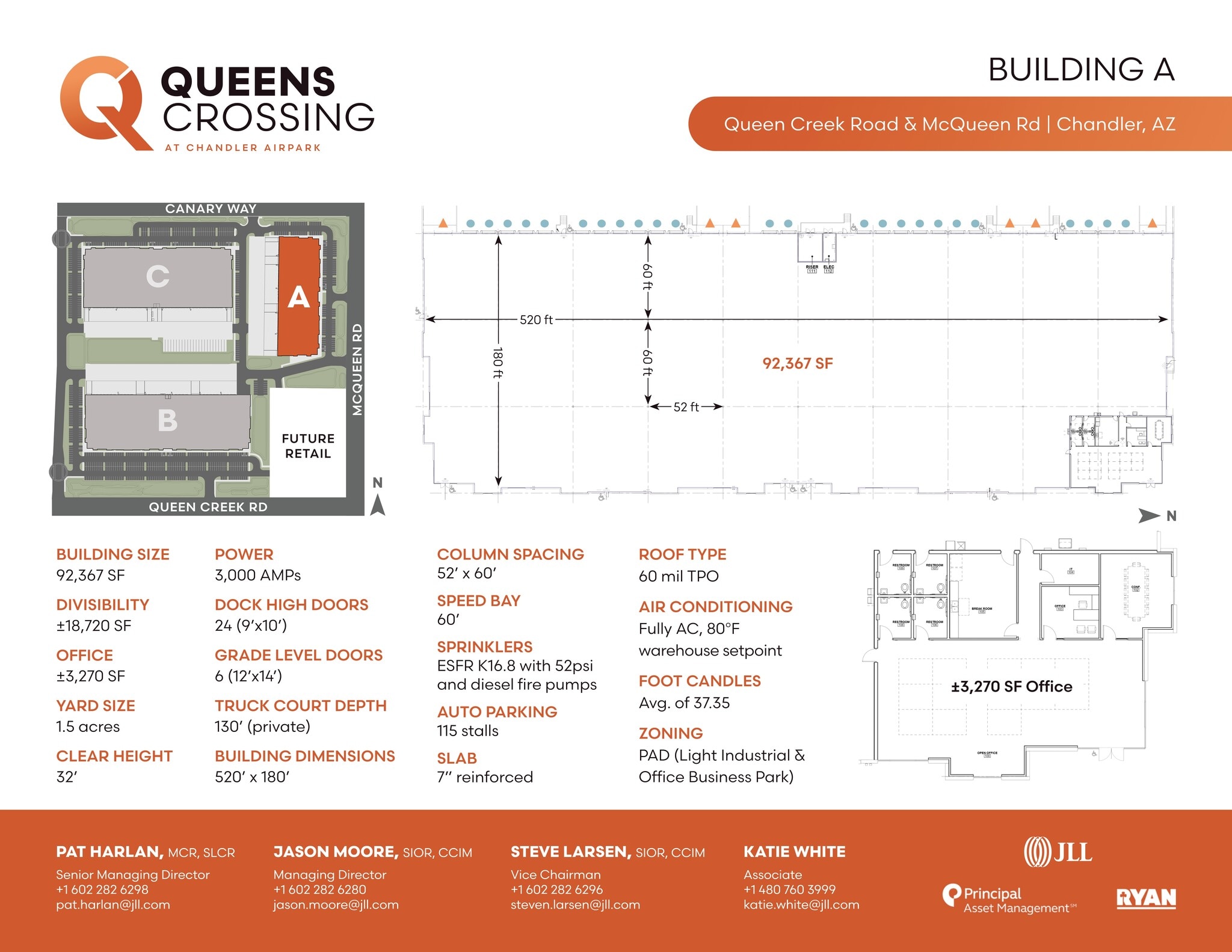 905 E Queen Creek Rd, Chandler, AZ à louer Plan de site– Image 1 sur 1