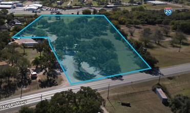 2917 Ranger Hwy, Weatherford, TX - VUE AÉRIENNE vue de carte