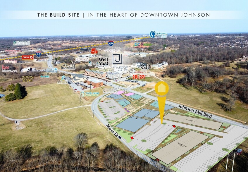 0000 Johnson Mill Blvd, Fayetteville, AR à louer - Plan de site – Image 3 sur 7