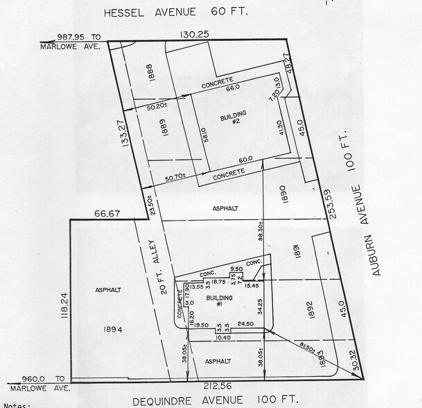 1990 E Auburn Rd, Rochester Hills, MI à louer - Plan de site – Image 2 sur 2