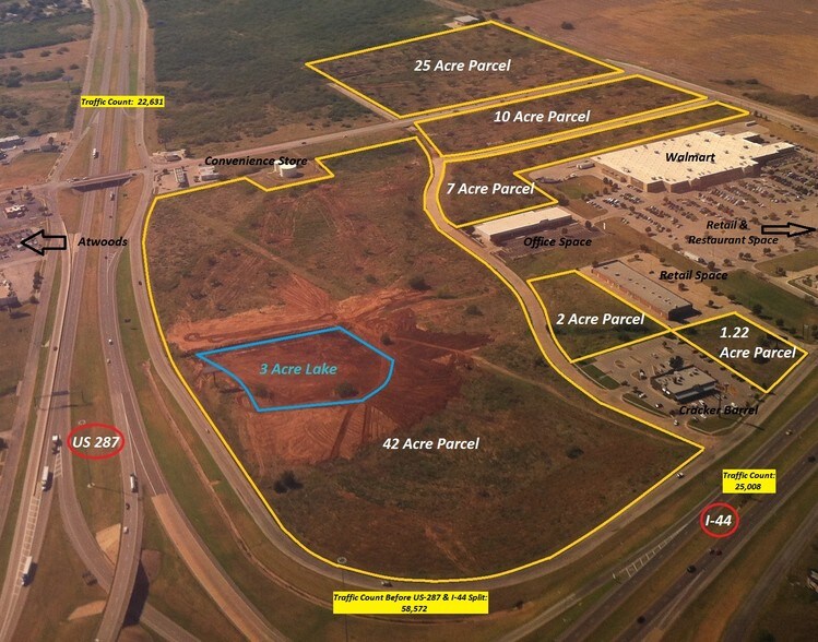 2400 Northwest Fwy, Wichita Falls, TX à vendre - Aérien – Image 2 sur 4