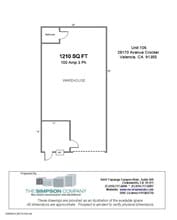 28170 Avenue Crocker, Valencia, CA à louer Plan d’étage– Image 1 sur 1
