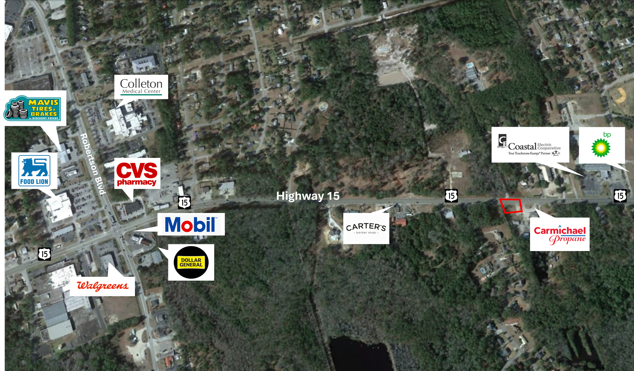 2138 Jefferies Hwy, Walterboro, SC à vendre Photo principale– Image 1 sur 4
