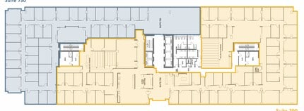 517 10th Ave SW, Calgary, AB à louer Plan d’étage– Image 2 sur 4