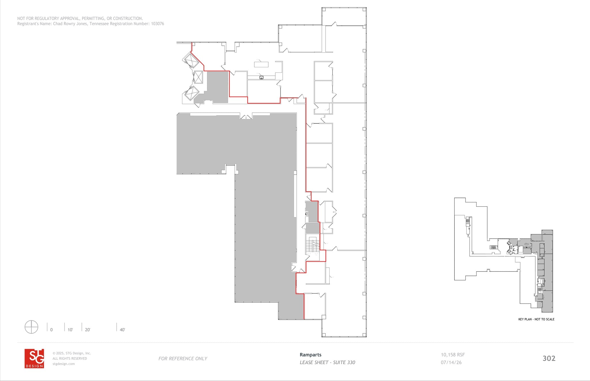 155 Franklin Rd, Brentwood, TN à louer Plan de site– Image 1 sur 1