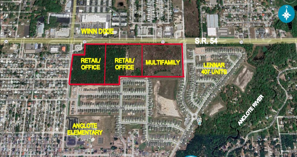 6022 State Road 54, New Port Richey, FL à vendre - Photo de l’immeuble – Image 1 sur 1