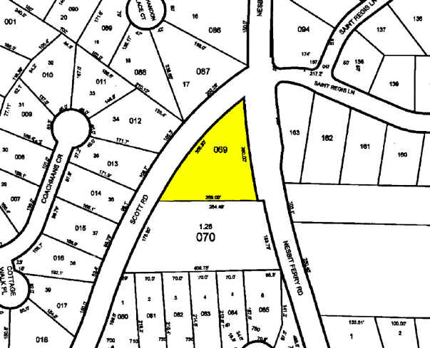 9570 Nesbit Ferry Rd, Alpharetta, GA à louer - Plan cadastral – Image 3 sur 11