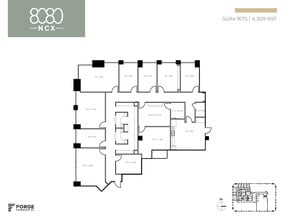 8080 N Central Expy, Dallas, TX à louer Plan d’étage– Image 1 sur 1
