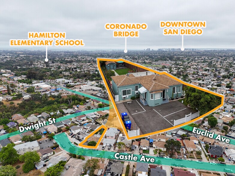 4837 Castle Ave, San Diego, CA à vendre - Photo principale – Image 1 sur 35