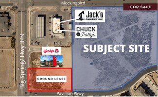 Plus de détails pour 5518 N Big Spring St, Midland, TX - Terrain à vendre