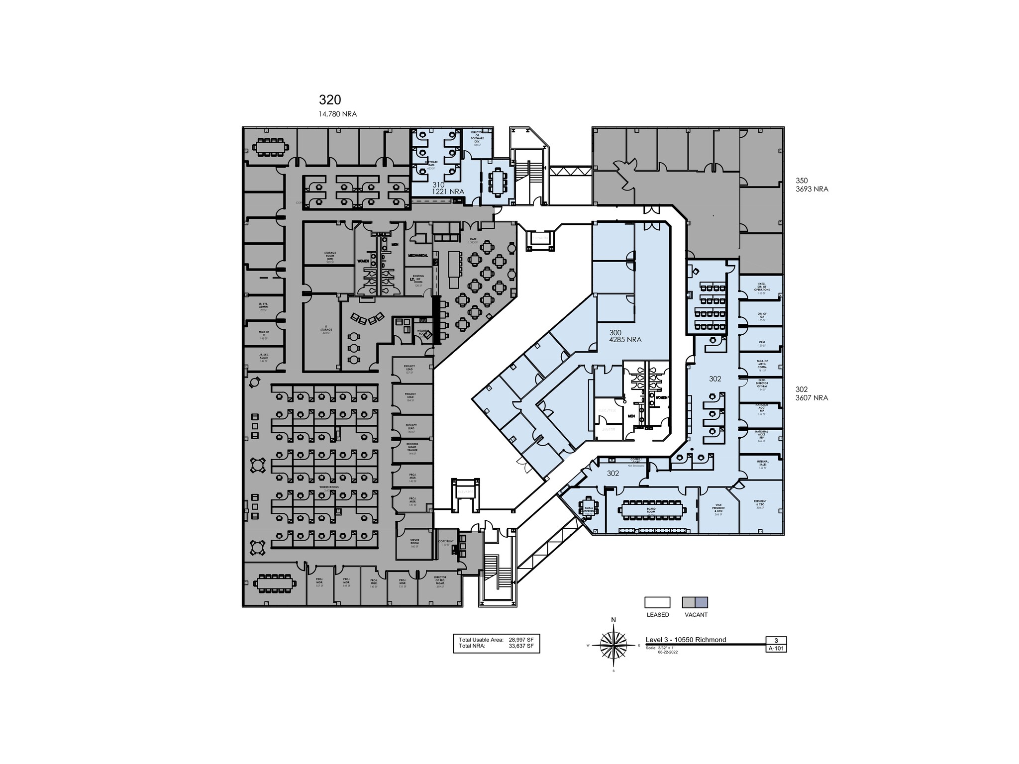 10550 Richmond Ave, Houston, TX à louer Plan de site– Image 1 sur 1