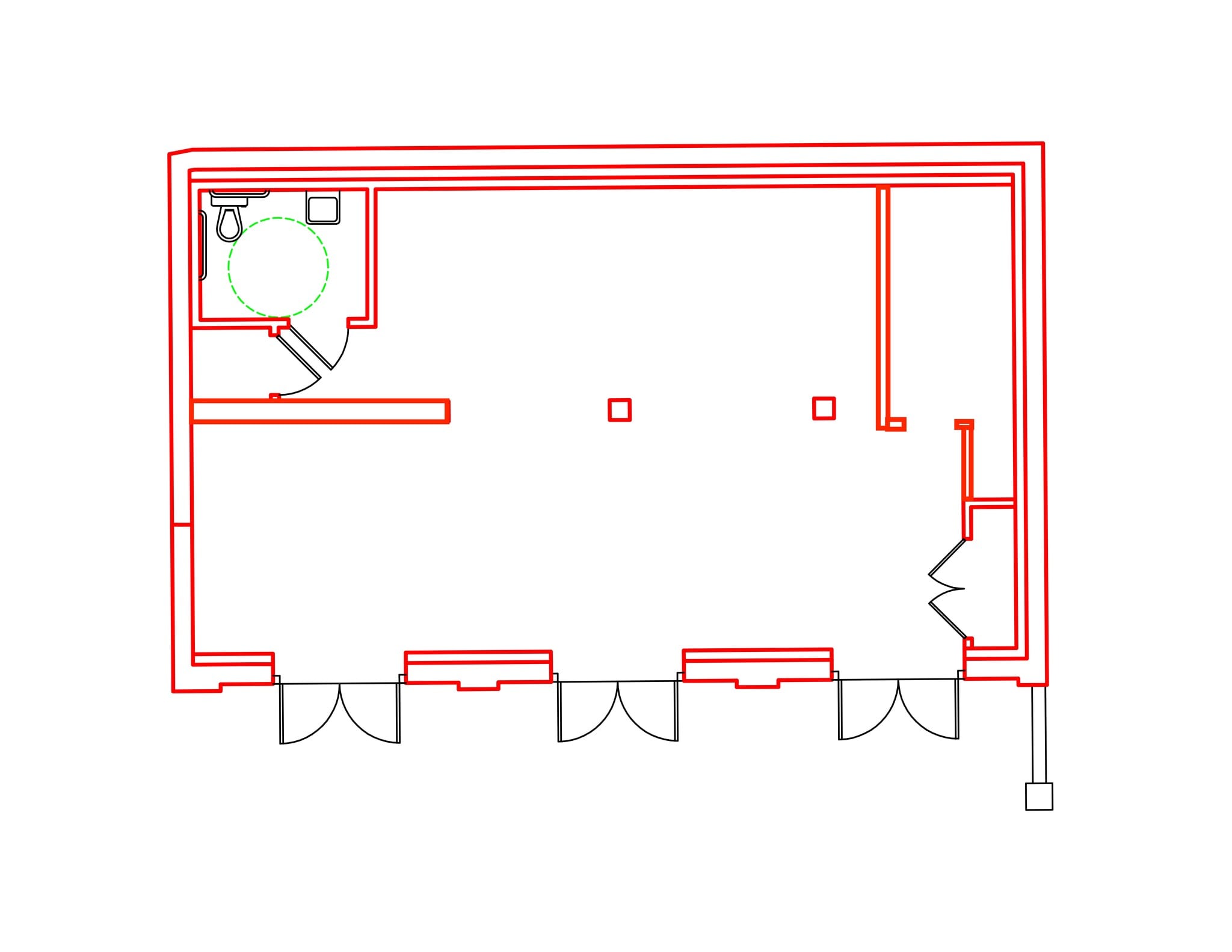 1039 W Lancaster Ave, Bryn Mawr, PA à louer Plan de site– Image 1 sur 7