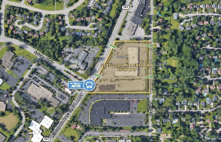 2295 Millersport Hwy, Getzville, NY à louer - Aérien – Image 2 sur 6