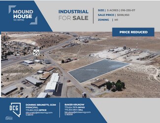 Plus de détails pour 00 Red Rock Rd, Mound House, NV - Terrain à vendre