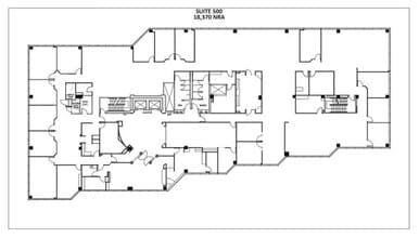 2500 Wilcrest Dr, Houston, TX à louer Plan d’étage– Image 1 sur 7
