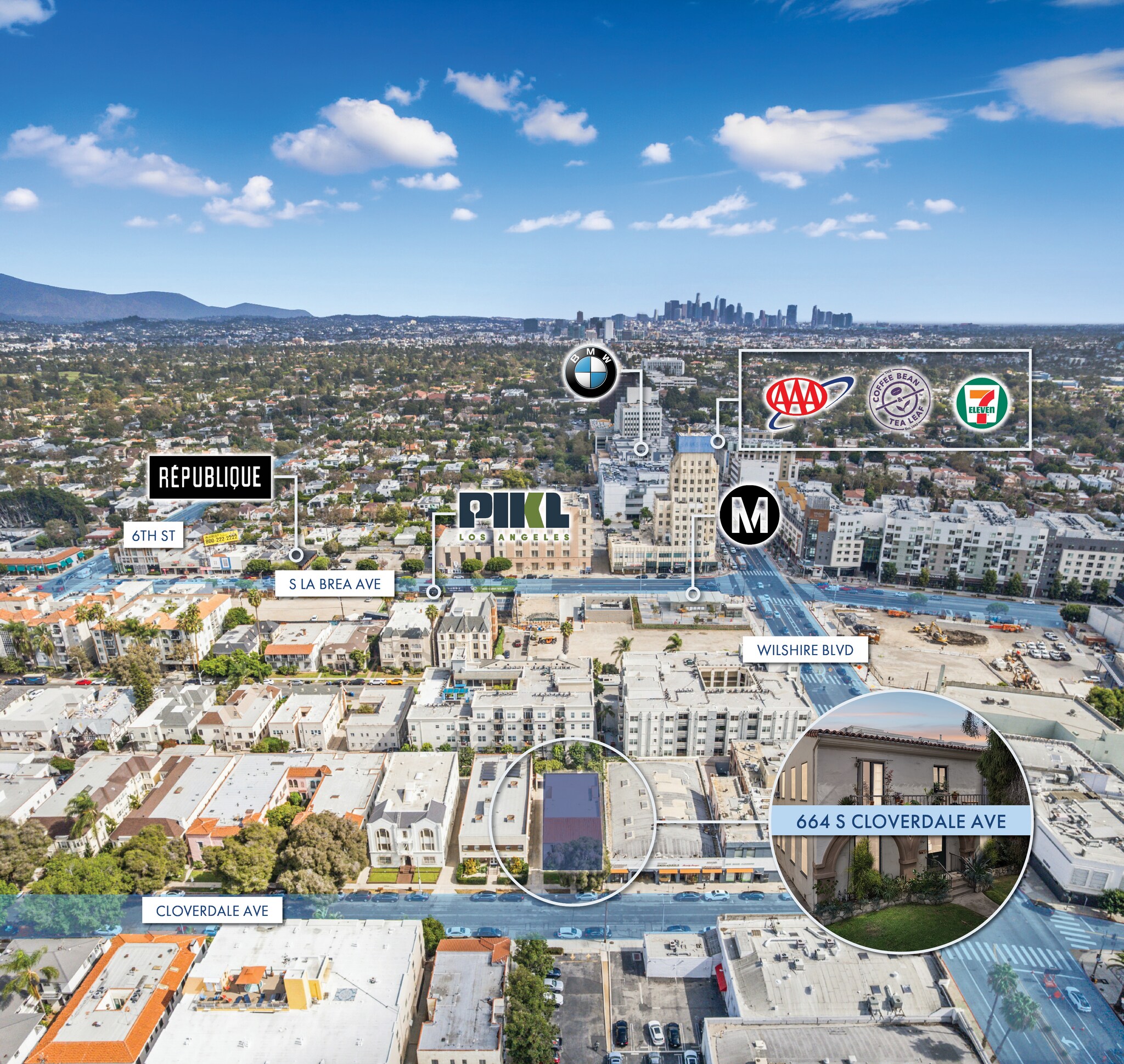 664 S Cloverdale Ave, Los Angeles, CA à vendre Photo de l’immeuble– Image 1 sur 10