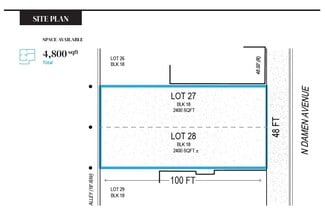 Plus de détails pour 1844-1846 N Damen Ave, Chicago, IL - Terrain à louer