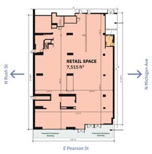 110 E Pearson St, Chicago, IL à vendre Plan d’étage– Image 1 sur 1