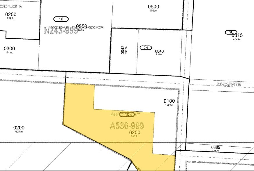 301 N Clark Dr, El Paso, TX à vendre - Plan cadastral – Image 3 sur 3