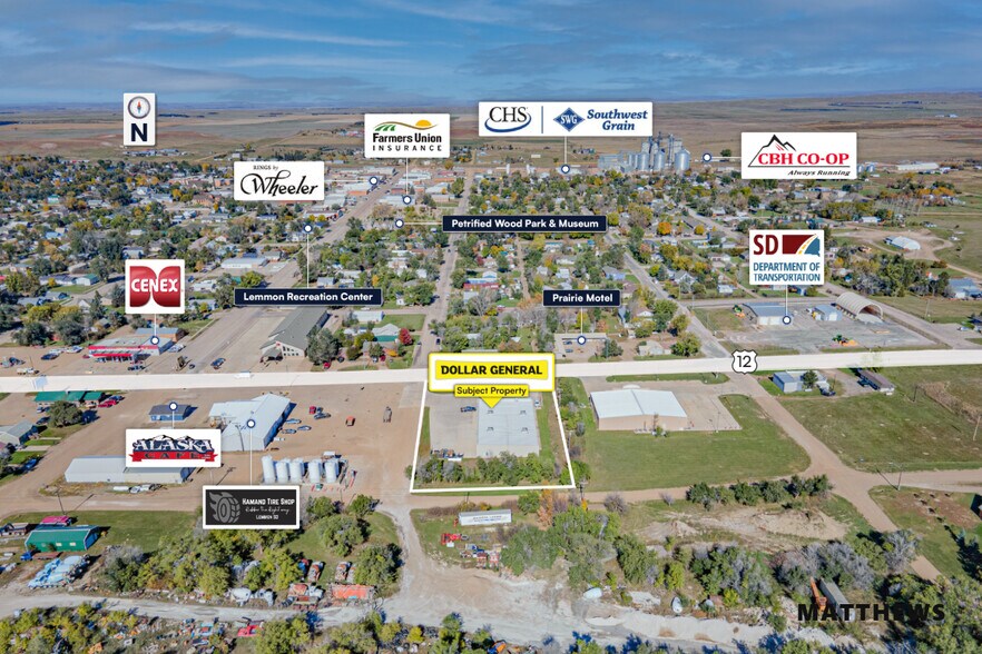 102 10th St E, Lemmon, SD à vendre - Photo de l’immeuble – Image 3 sur 3