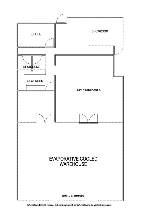 3707 E Broadway Rd, Phoenix, AZ à louer Plan d’étage– Image 1 sur 1