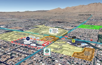 2121 N Craycroft Rd, Tucson, AZ - VUE AÉRIENNE  vue de carte - Image1