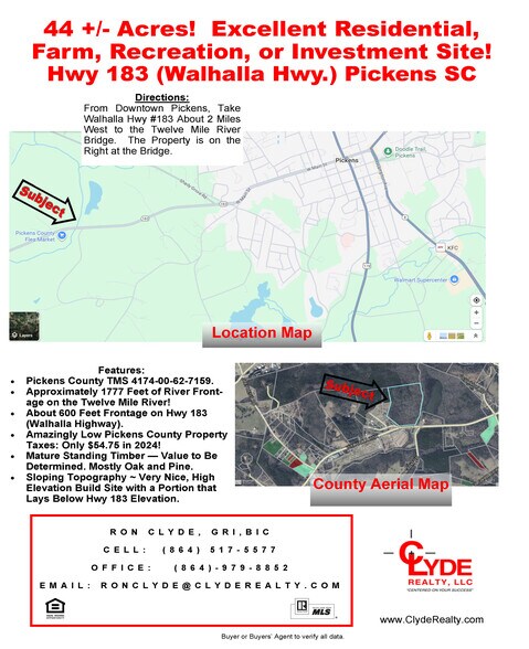 Walhalla Highway Hwy, Pickens, SC à vendre - Autre – Image 1 sur 7
