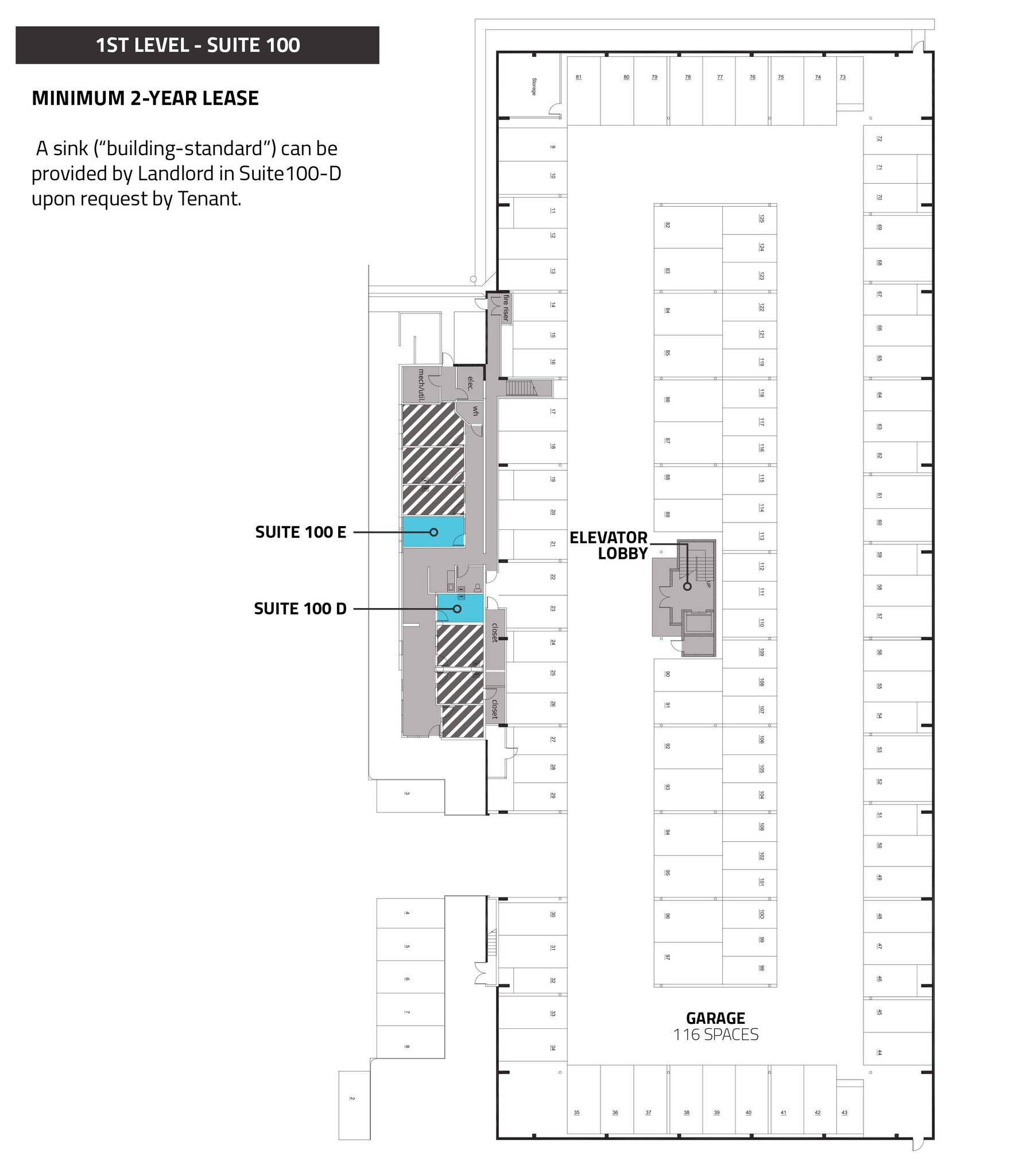 1800 30th St, Boulder, CO à louer Plan d’étage– Image 1 sur 1