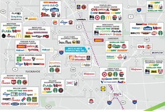 6013-6015 Staples Mill Rd, Richmond, VA - VUE AÉRIENNE  vue de carte