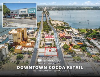 Plus de détails pour 105-113 Brevard Ave, Cocoa, FL - Local commercial à vendre