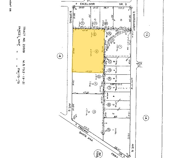 15160-15304 Spring Ave, Santa Fe Springs, CA à louer - Plan cadastral – Image 3 sur 4