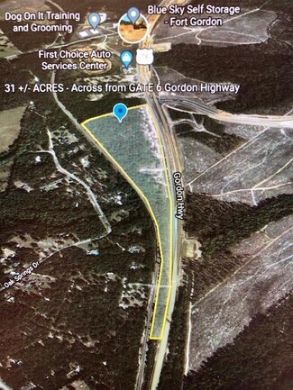 Plus de détails pour 3221 Gordon Hwy, Grovetown, GA - Terrain à vendre