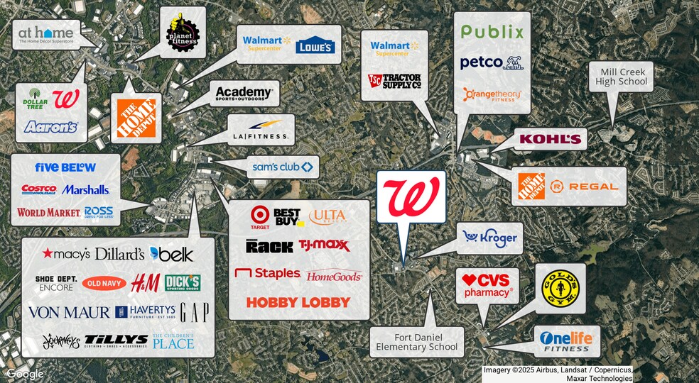 Walgreens 2-Unit Portfolio - Atlanta MSA portefeuille de 2 biens à vendre sur LoopNet.fr - Photo de l’immeuble – Image 2 sur 4