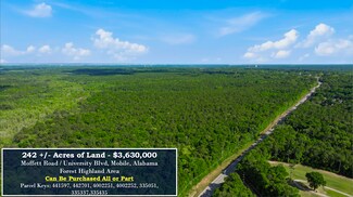 Plus de détails pour Moffett Road, Mobile, AL - Terrain à vendre