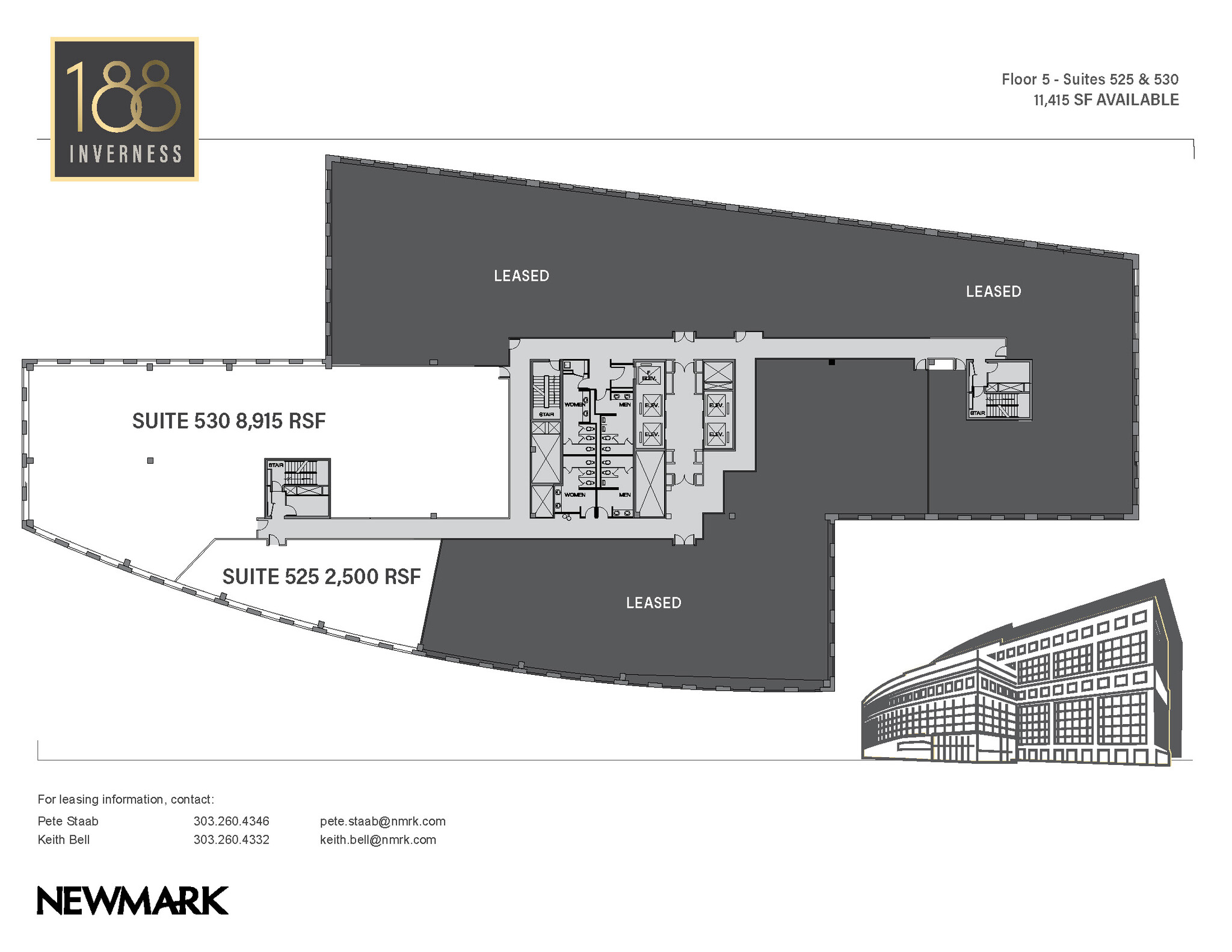 188 Inverness Dr W, Englewood, CO à louer Plan d’étage– Image 1 sur 1